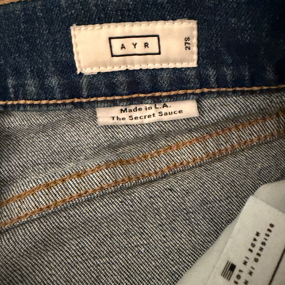 AYR The Secret Sauce Jeans 27s